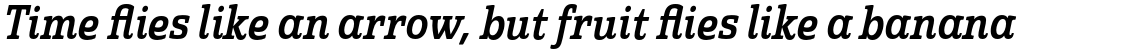 Quatie Condensed Demi Italic