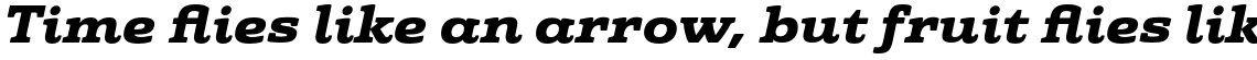 Quatie Expanded ExBold Italic