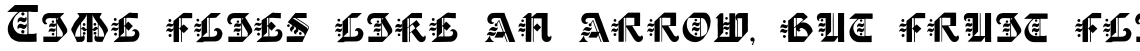 Josef Wein Moderne Blackletter