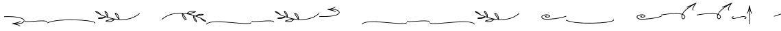 Hello January Symbols Script