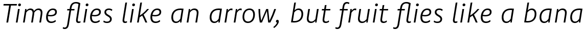 Komet Light Italic