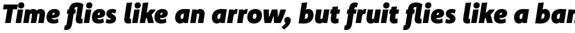 Komet Black Italic