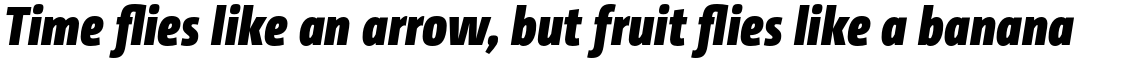 CamingoDos Condensed Black Italic