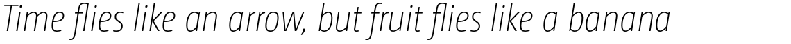CamingoDos Condensed Extra Light Italic (PRO)