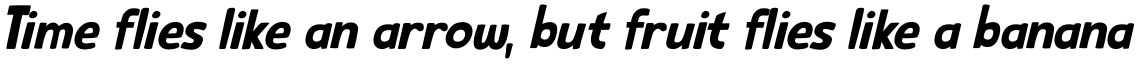 Sitting Duck Italic