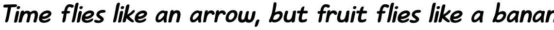 Six Week Holiday Italic