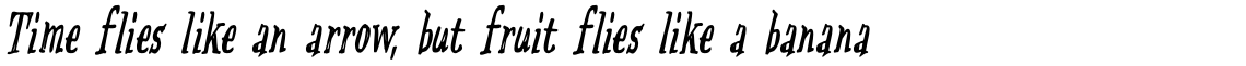 Soda Syrup Italic
