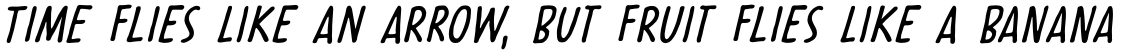 Cosmic Dust Italic