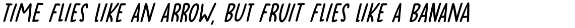 Headlight Blue Bold Italic