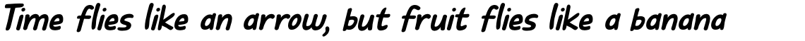 Sparklemuffin Italic