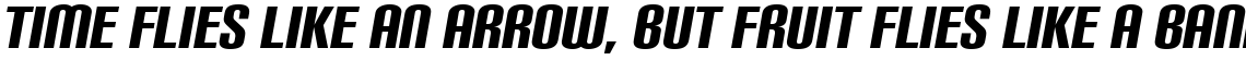 Carbon Black Italic