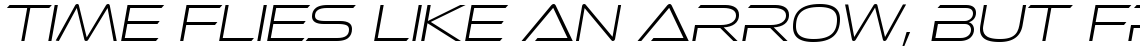 Ethnocentric Extra Light Italic (Commercial License)