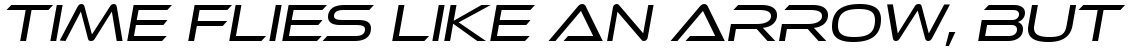 Ethnocentric Light Italic (Personal License)