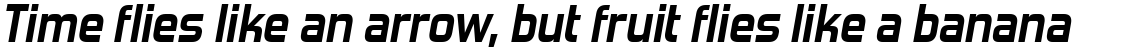 Forgotten Futurist Bold Italic