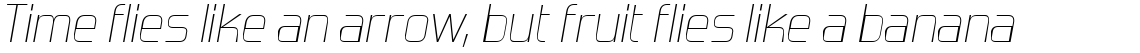 Forgotten Futurist Extra Light Italic (Commercial License)