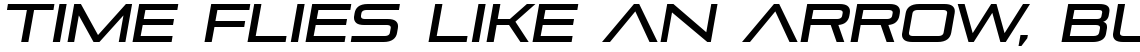 Pirulen Regular Italic (Commercial License)