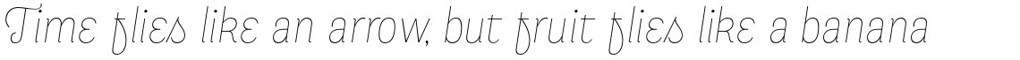 Merced Light Italic