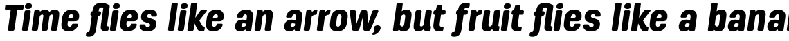 Antartida Rounded Black Italic