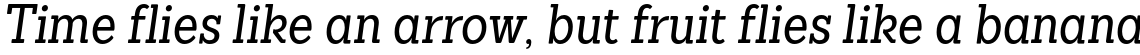 Sanchez Condensed Italic