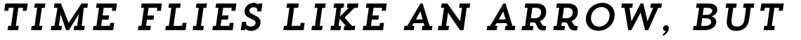Trend Slab One Italic