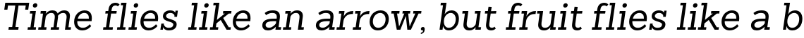 Sanchez Slab Italic