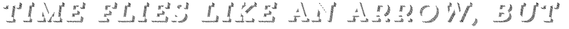 Trend Hand Made Slab Three Italic