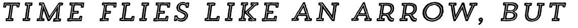 Trend Hand Made Slab Five Italic