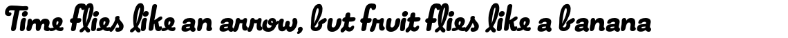 In a Jar Bold Italic