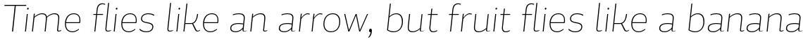 Magallanes Condensed Ultra Light Italic