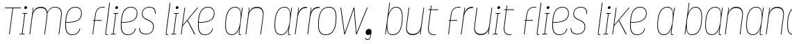Grota Rounded Thin Italic
