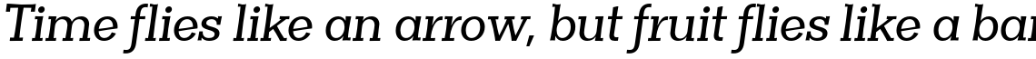 Clasica Slab Medium Italic