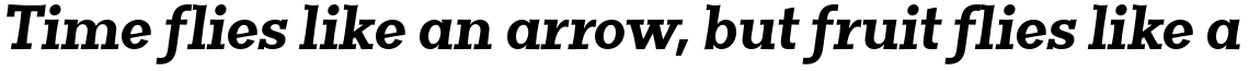 Clasica Slab Black Italic