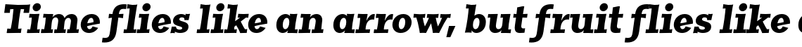 Clasica Slab Ultra Black Italic