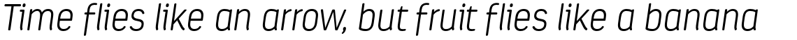 Estandar Rounded Extra Light Italic