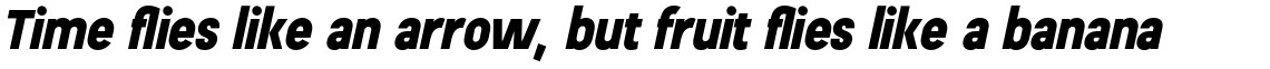 Beauchef Black Italic