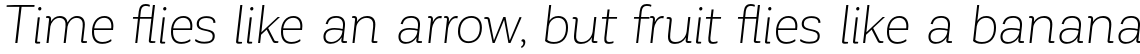 Corporative Light Italic