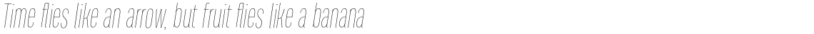 Titular Thin Italic