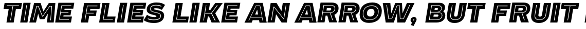 Blanc Inline Heavy Italic
