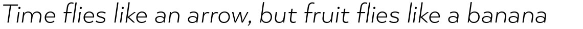 Arquitecta Standard Light Italic
