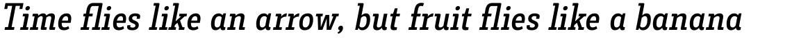 Decour Condensed SemiBold Italic