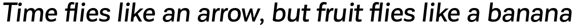Corporative Sans Medium Italic