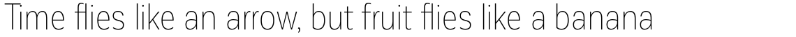 Corporative Sans Condensed Thin
