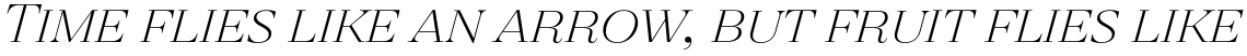 Revista Light Italic