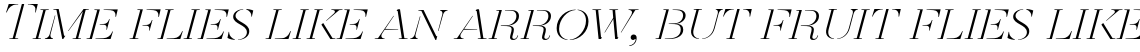 Revista Stencil Light Italic