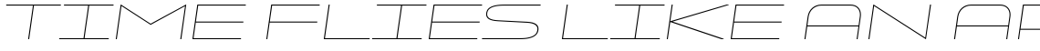 Uomo Wide Light Italic