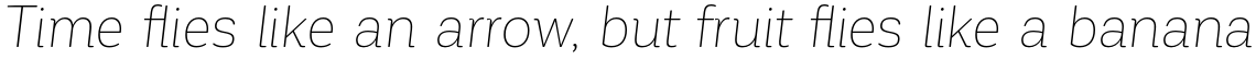 Corporative Soft Thin Italic