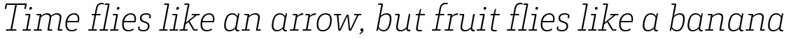 Decour Soft UltraLight Italic