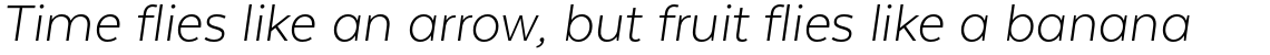 Texta Light Italic