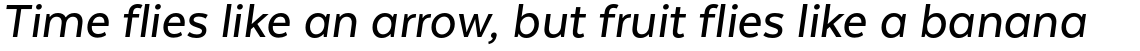 Texta Medium Italic