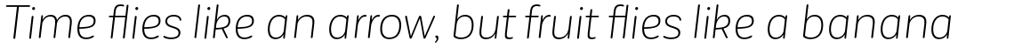 Corporative Sans Rounded Alt Light Italic
